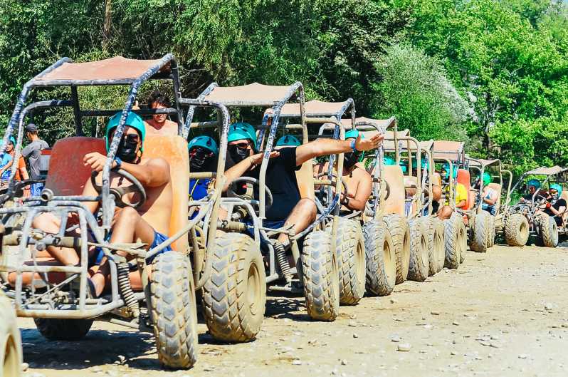 Antalya: Ziplining, Rafting, Jeep Tour & Quad Safari w/Lunch - Key points at a glance