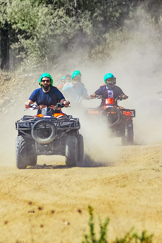 Antalya: Ziplining, Rafting, Jeep Tour & Quad Safari w/Lunch - The ancient bridge and the road into the canyon