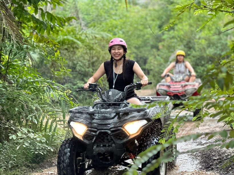 Ao Nang: Krabi kayaking and and ATV Extreme - A short final ride back to Ao Nang