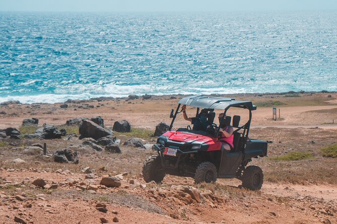 Aruba 2-Seater UTV Tour Adventure with Kini Kini - Pickup, group size, and the first few minutes