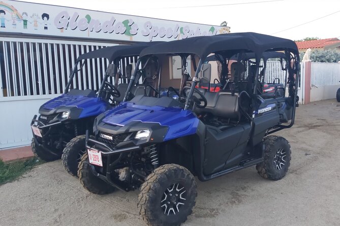 Aruba UTV Rental: 4-Seater for Adventure Exploration - The handover: a useful tutorial before the road