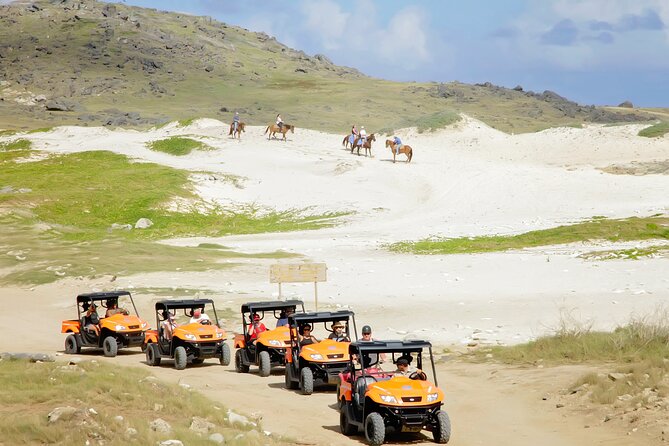 Aruba UTV Tour with Natural Cave Pool and Cliff Jumping - Natural Baby Bridge and Wariruri Bay