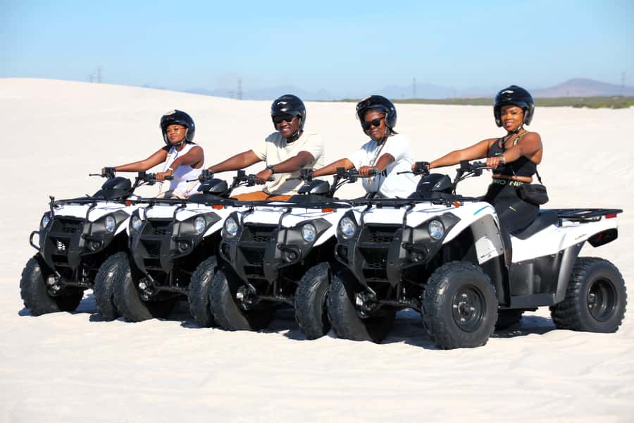 ATLANTIS DUNES-CAPE TOWN: ATV ADVENTURE & PHOTO SESSION - The quad-bike ride and guided route