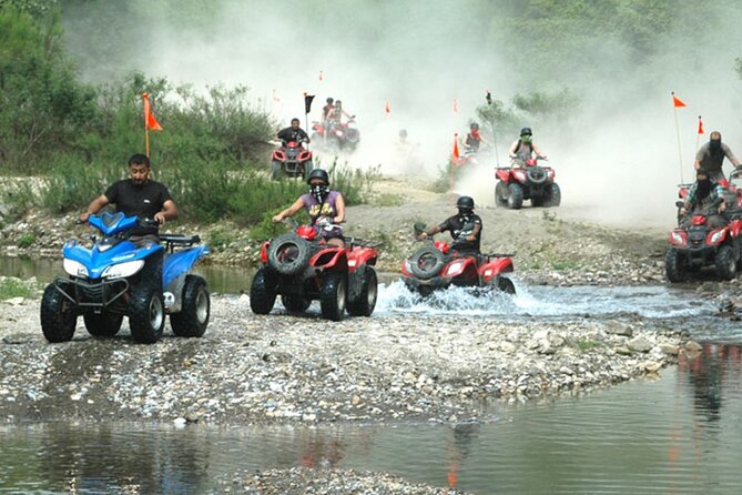 ATV Adventure Antalya with Hotel Pick-Up - The waterfall stop is a circuit, not an ATV entrance