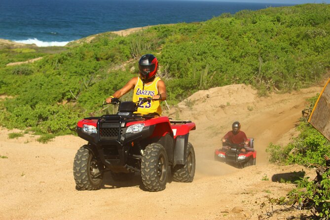 ATV Adventure in Rancho San Cristobal Cabo San Lucas - Honda 420 ATVs and the physical side of the outing