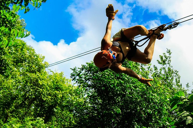ATV Adventure, Interactive Bridges, Ziplines, Cenote and Lunch - Cenote Verde Lucero and the Shortest Stop
