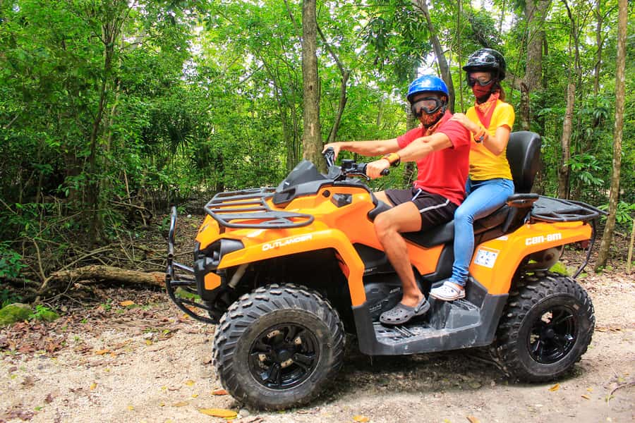ATV Adventure to Jade Cavern Double - Best for couples, teens, and active port days