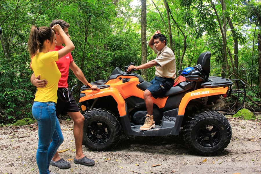 ATV Adventure to Jade Cavern Double - What the Cozumel ATV route is really like