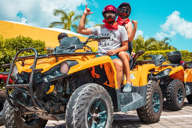 ATV Adventure to Jade Cavern with transfer - Safety gear and the first ATV lesson