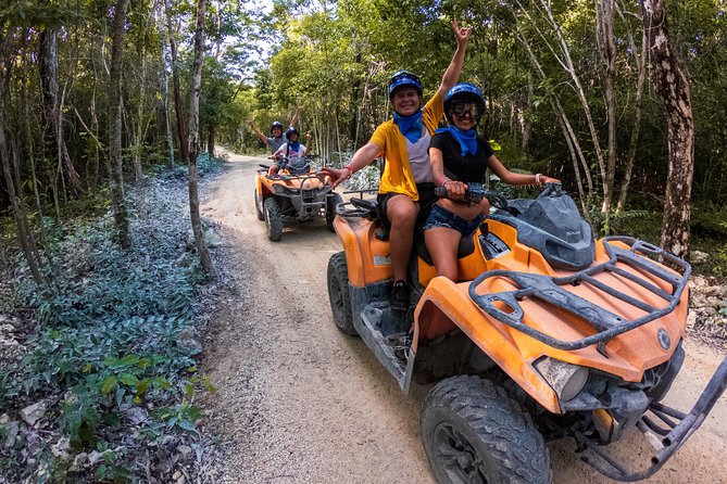 ATV Adventure to Jade Cavern with transfer - The jungle ride near El Cedral