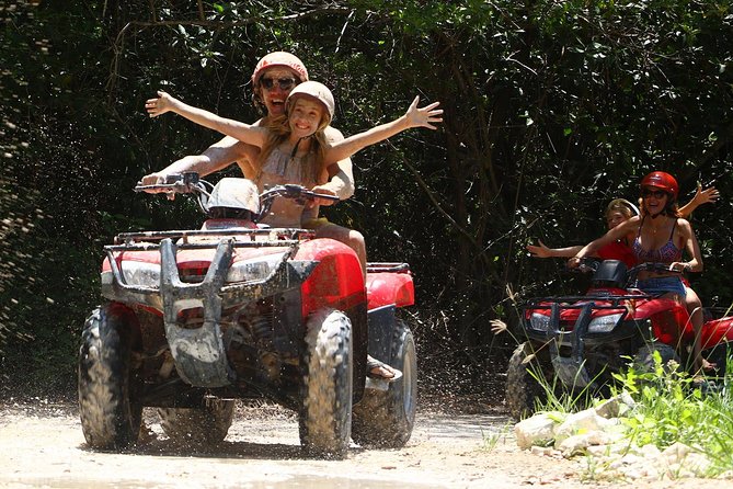 ATV Adventure Tour from Cancun, Playa del Carmen and Riviera Maya - Cooling off in the Mayan cenote