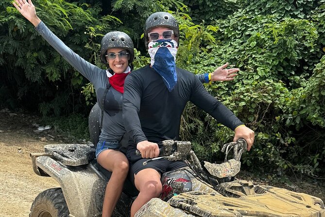 ATV Adventure w/ Chocolate, Coffee & Cave Swim in Punta Cana - Riding your own ATV through the countryside