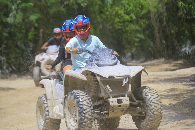 ATV adventure, Ziplines, Cenote Swim, Snack & Transport Included. - How long the day really takes