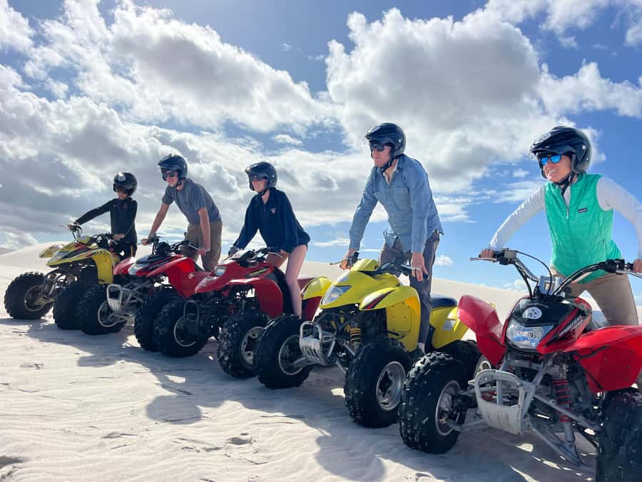 ATV Atlantis dunes: PHOTOSHOOT & VIDEOS - Reaching the white sands of Witzand