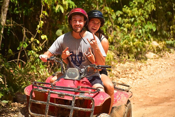 Atv Cancun (cenote, Ziplines, Lunch And Transfer Included) - Ziplining above the trees