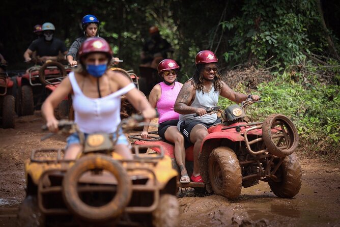 Atv Cancun (cenote, Ziplines, Lunch And Transfer Included) - Lunch, lockers, and the sales pitch