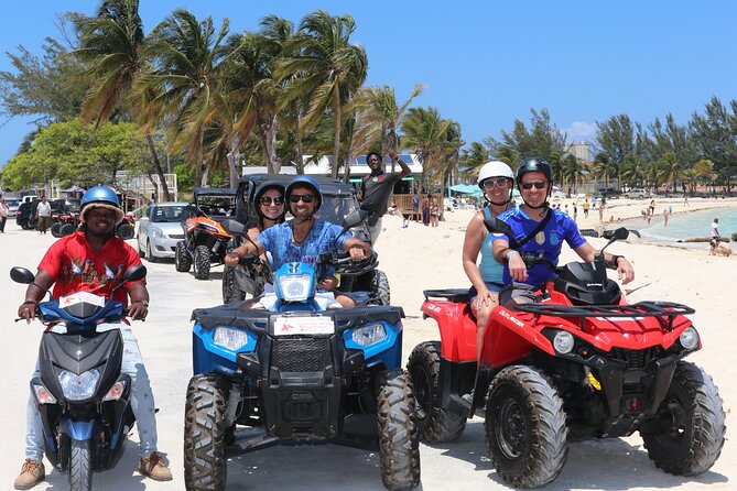 ATV Half Day City Tour in Nassau: Guided Tour With Free Samples - Riding Nassau by ATV, not heading into the bush