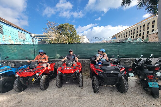 ATV Half Day City Tour in Nassau: Guided Tour With Free Samples - Rum cake first, with a quick taste of Nassau