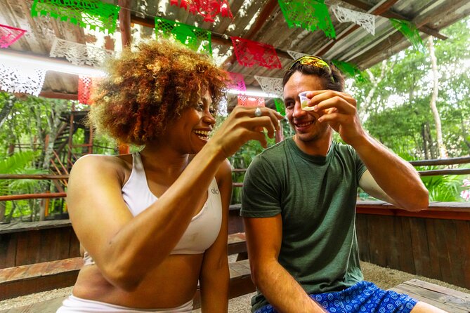 ATV Jungle Adventure with Ziplines, Cenote & Transportation - Tequila, snacks, and local connections