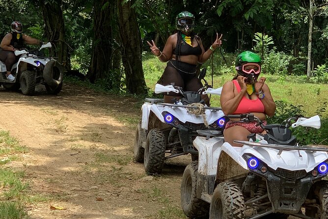 ATV Jungle Safari Tour from Montego Bay - On the trail: farmland, rainforest, and open views