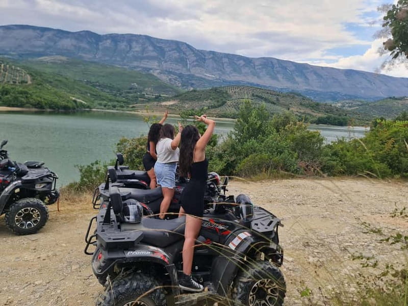 Atv Quad Adventure Berat - A Quiet Pause at Gjoroven Lake
