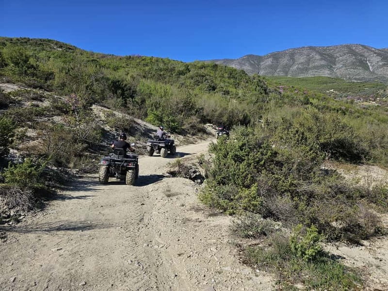 Atv Quad Adventure Berat - Climbing Toward the Hills of Olives