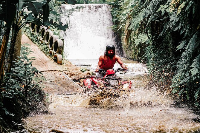 ATV Quad Bike Bali with Waterfall Gorilla Cave and Lunch - How Wet and Physical Is the Ride?