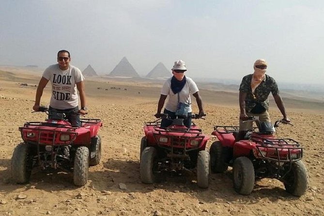 ATV Quad Bike Ride At GIZA Pyramids & BBQ Dinner. - Who should book this experience?