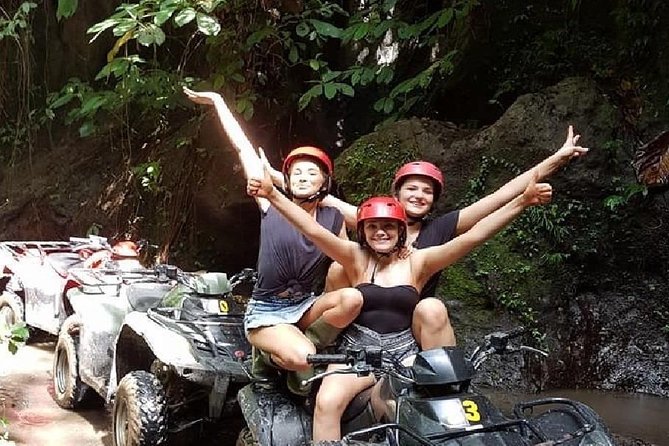 ATV Quad Bike Through Tunnel and Waterfall in Bali - Jungle tracks, hills, and the rough stuff