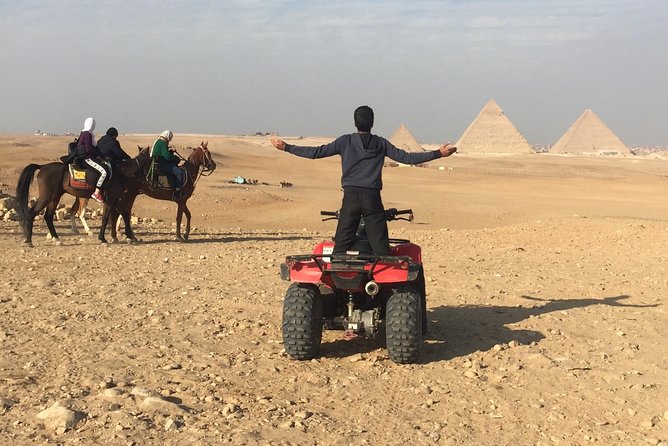 ATV Quad Bike Tour at Pyramids of Giza - Safety, comfort, and the physical side
