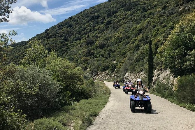 ATV Quad Guided Sightseeing/ Exploring Tour@The Pink Palace Corfu - Pentati delivers the meal and the best village views