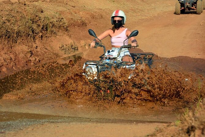 ATV Quad Safari Tour with Roundtrip Transfer from Alanya - The Coast Appears at the End, Not as a Beach Stop