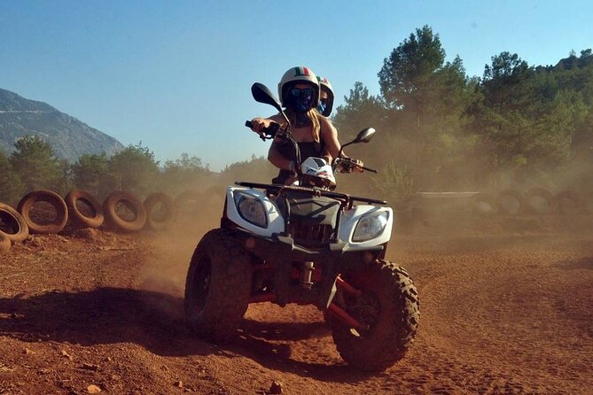 ATV Quad Safari Tour with Roundtrip Transfer from Alanya - Clothing, Equipment, and Dust