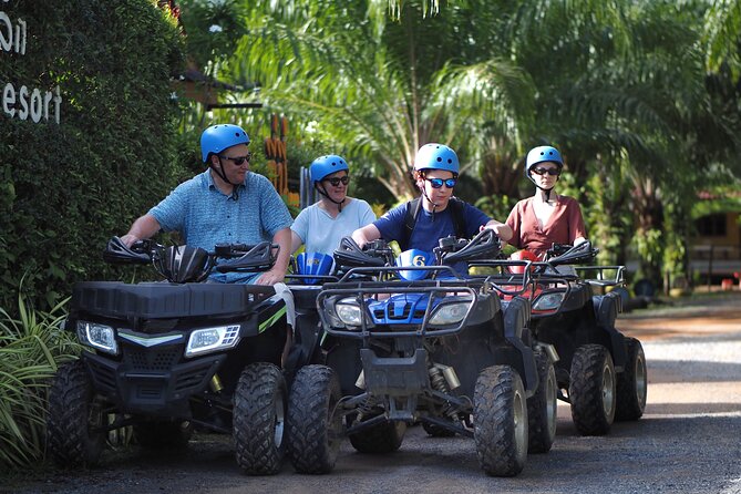 ATV Ride and Lampi Waterfall - Cooling off at three-tier Lampi Waterfall