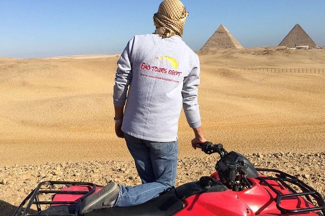 ATV Ride at the Desert of Giza Pyramids - Who Will Enjoy This Best?