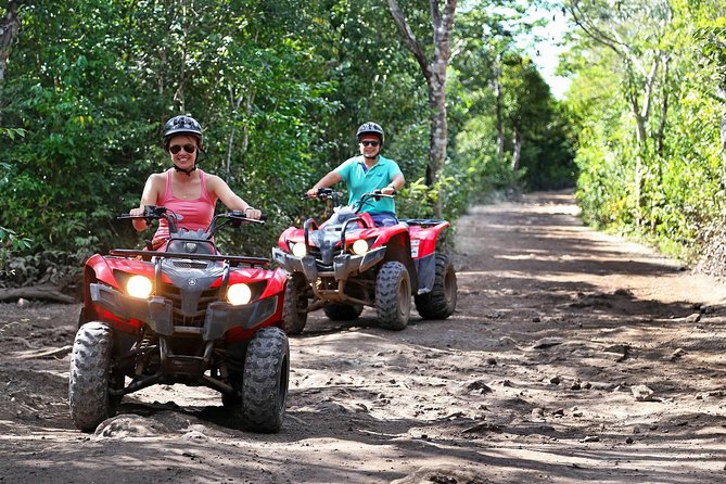 Atv's, Ziplines and Cenote Swim From Cancun and Riviera Maya - The zipline circuit: fun, but not a major aerial course
