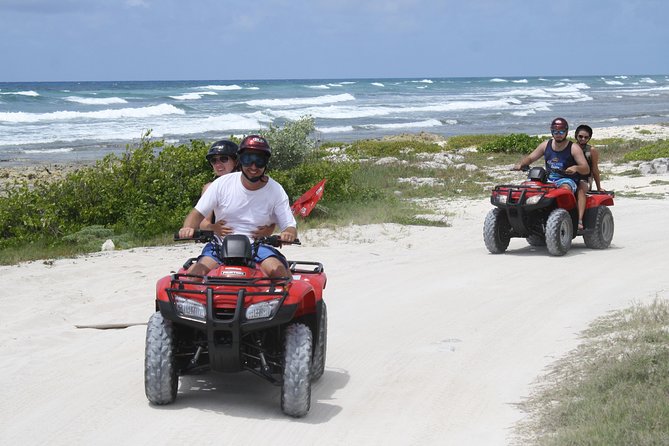 ATV Seashore + Cenote Combo: Mezcalitos & Mayan Cenote Experience - A swim at the open Mayan cenote