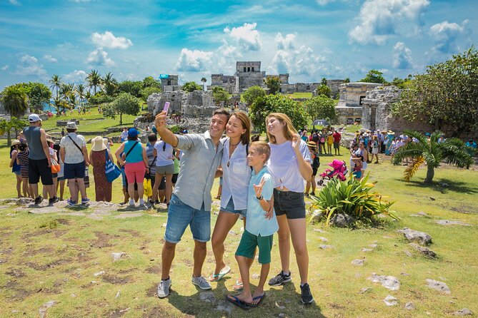 ATV Single, Tulum Ruins & Underground Cenote from Cancun - Getting picked up before the jungle ride