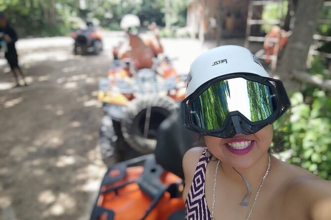 ATV Single, Tulum Ruins & Underground Cenote from Cancun - Visiting Tulum’s cliffside Maya ruins
