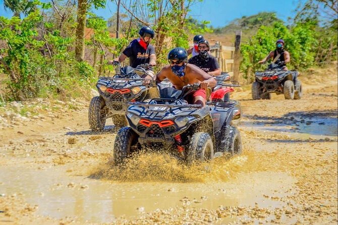 ATV through the cenote jungle, chocolate tasting AND coffee - Getting started at Rancho Adventure Boogies Macao