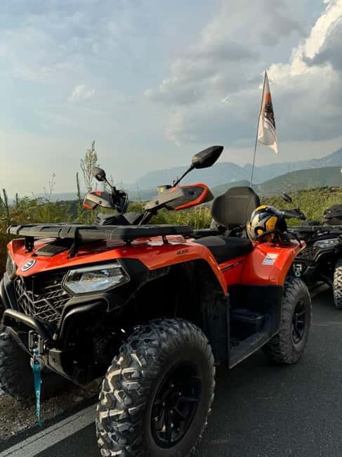 ATV Tour Across Tirana Hills & Cerkeze Lake - Riding through the Tirana hills