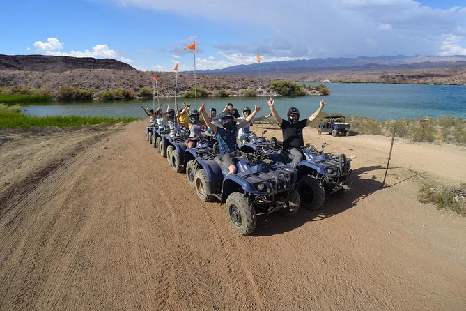 ATV Tour of Lake Mead National Park with Optional Grand Canyon Helicopter Ride - Getting ready for a three-hour ATV ride
