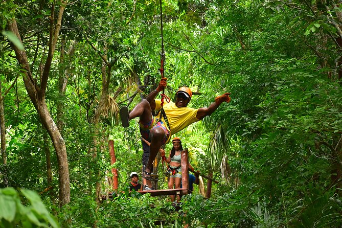 ATV Tour with Cenote swim, Ziplines, Transportation and Lunch Included - Tacos, drinks, and the Mayan park setting