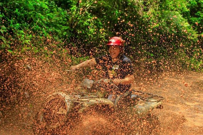 ATV Tour with Cenote swim, Ziplines, Transportation and Lunch Included - The cenote swim is the natural highlight