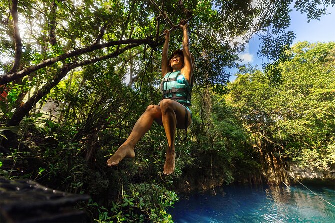 ATV Zipline Cenote Adventure from Playa del Carmen - A three-part adventure in the Mayan jungle