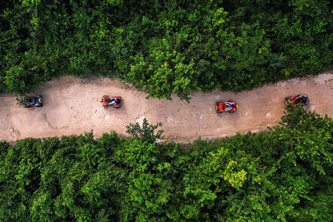 ATV Zipline Cenote Adventure from Playa del Carmen - Five ziplines and three interactive bridges