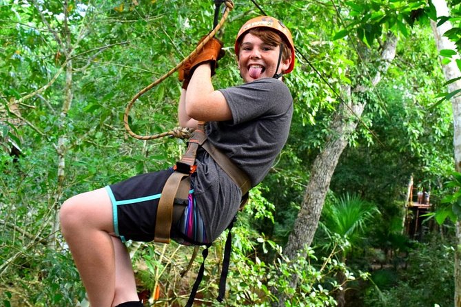 ATV, Ziplines and Cenote swim experience from Cancun or Riviera Maya - Zip lines, bridges, and the brake concern