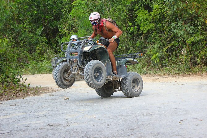 ATV Ziplines, Cenote, Lunch, Horseback Riding and Tequila Tasting - Guides can make or break the pace