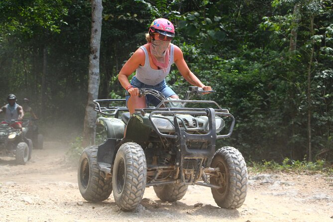 ATV, Ziplines & Cenote. Lunch & Tequila Tasting Included - The 30-minute ATV trail