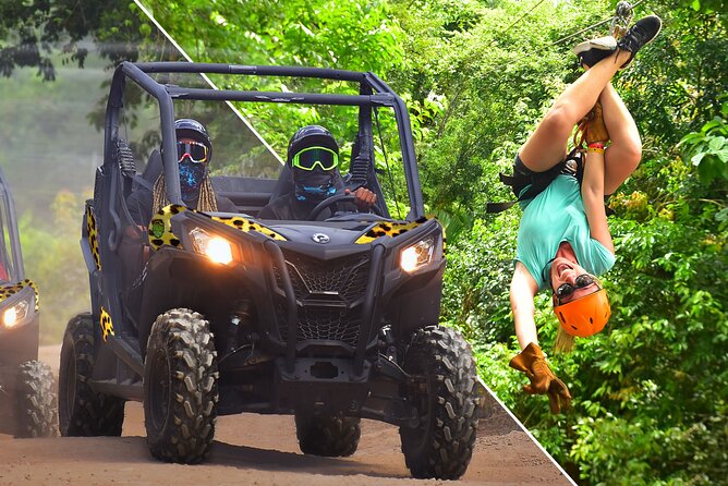 ATV, Ziplines & Cenote with Transportation - A four-hour taste of the Mayan jungle
